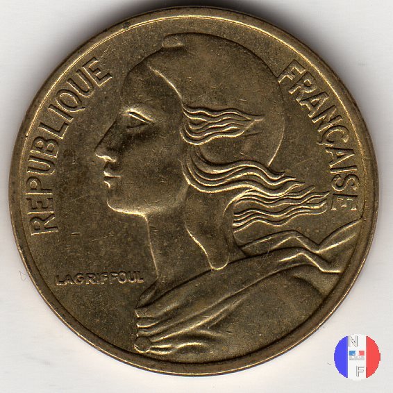 5 centesimi Marianna 1977 (Pessac)