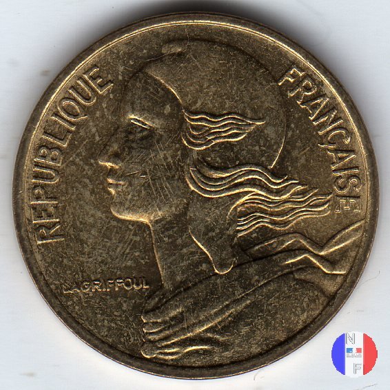 5 centesimi Marianna 1984 (Pessac)