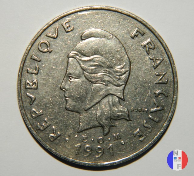 50 franchi 1991 (Pessac)