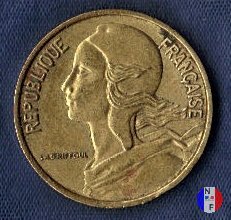 5 centesimi Marianna 1969 (Parigi)