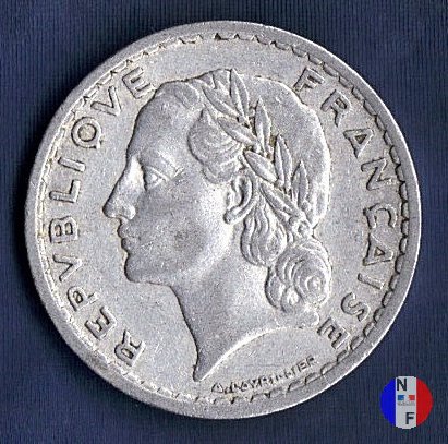 5 franchi 1949 (Parigi)