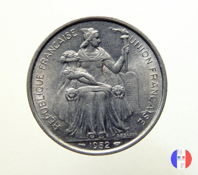 5 franchi 1952 (Parigi)