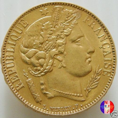 20 franchi Cerere 1850 (Parigi)