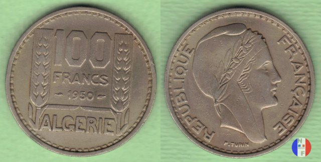 100 franchi 1950 (Parigi)