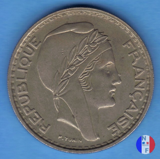 100 franchi 1952 (Parigi)