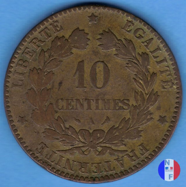 10 centesimi Cerere 1898 (Parigi)