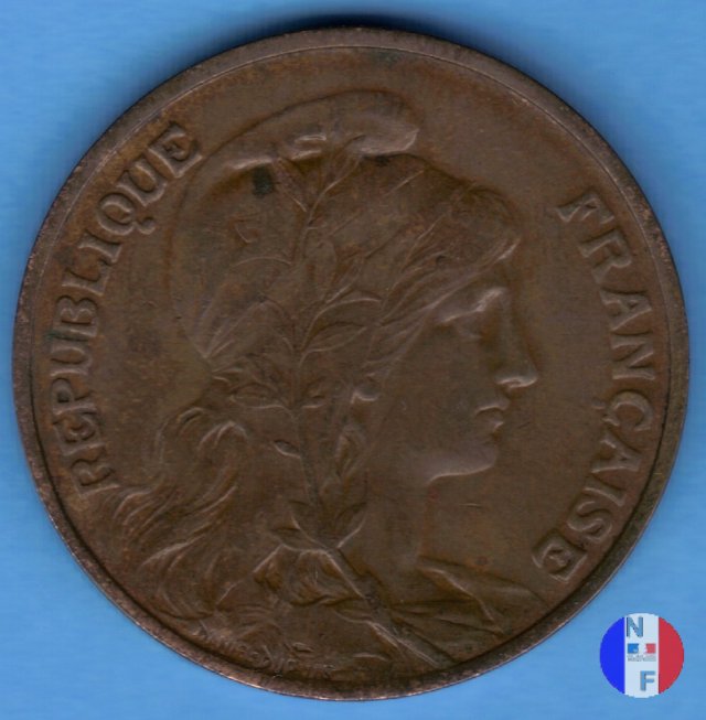 10 centesimi Dupuis 1900 (Parigi)