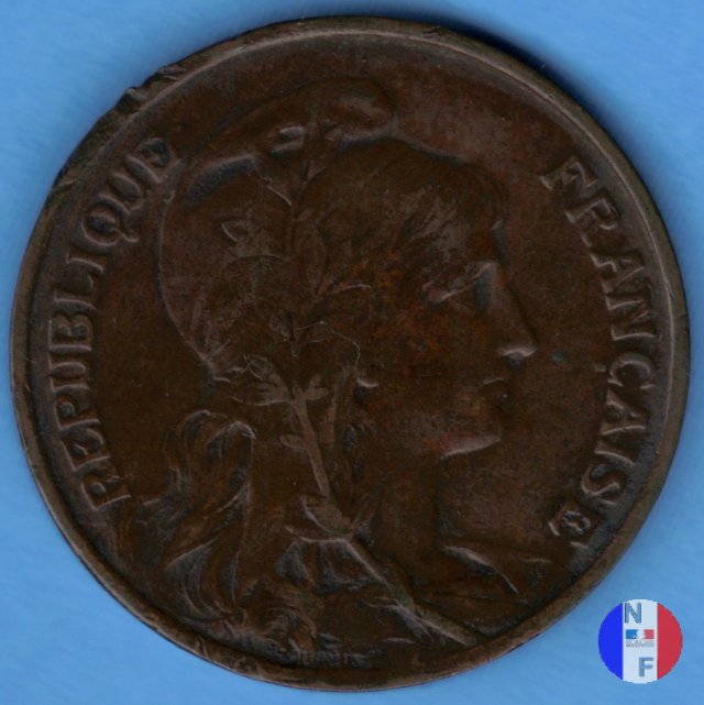 10 centesimi Dupuis 1901 (Parigi)