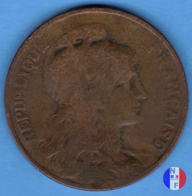 10 centesimi Dupuis 1902 (Parigi)