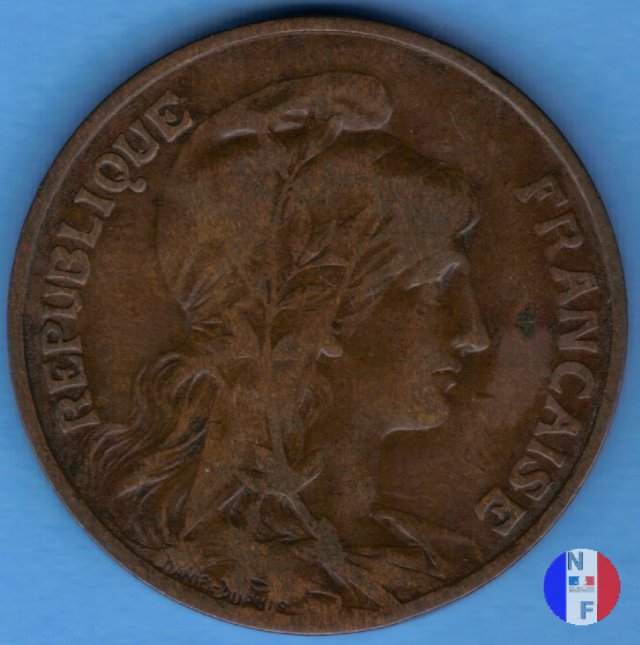 10 centesimi Dupuis 1904 (Parigi)