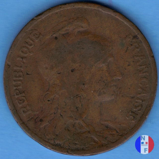 10 centesimi Dupuis 1920 (Parigi)