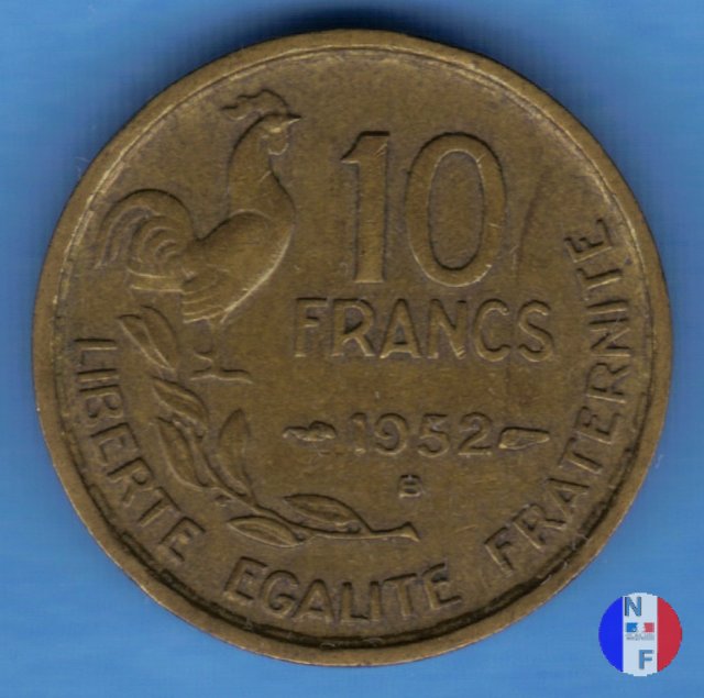 10 franchi Guiraud 1952 (Beaumont Le Roger)