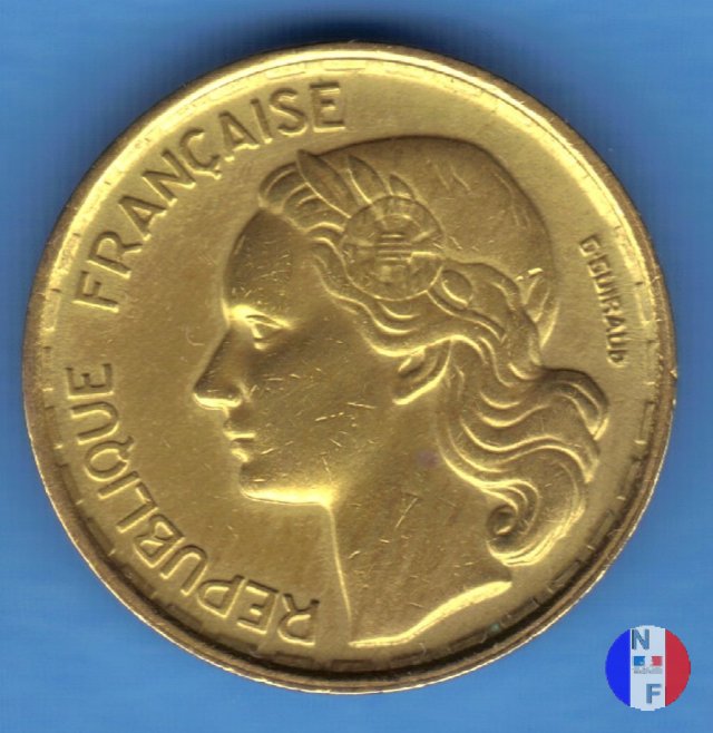 10 franchi Guiraud 1952 (Parigi)