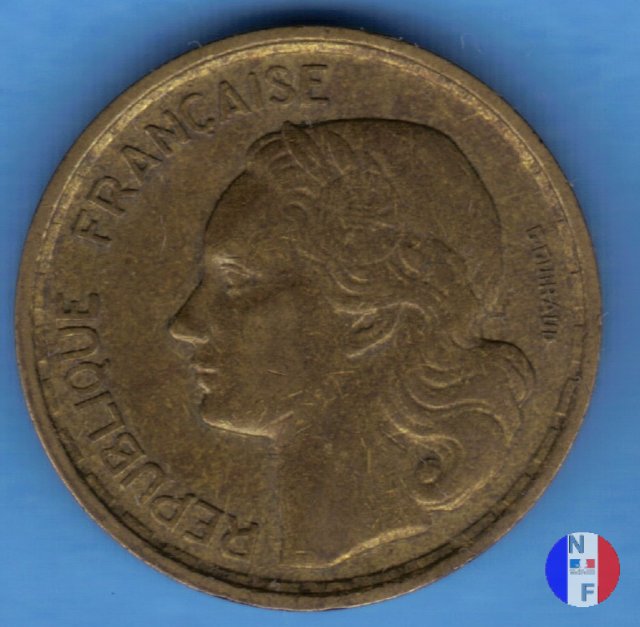 10 franchi Guiraud 1955 (Parigi)