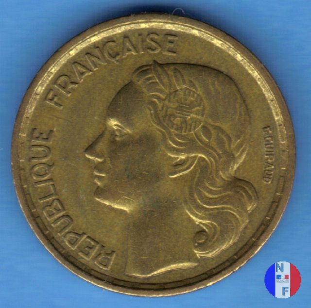 10 franchi Guiraud 1958 (Parigi)