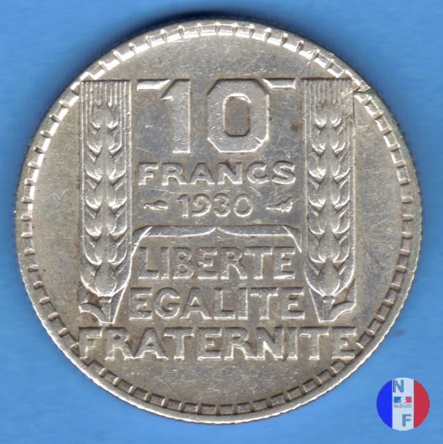 10 franchi Turin 1930 (Parigi)