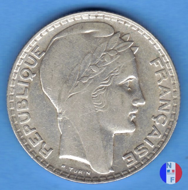 10 franchi Turin 1930 (Parigi)