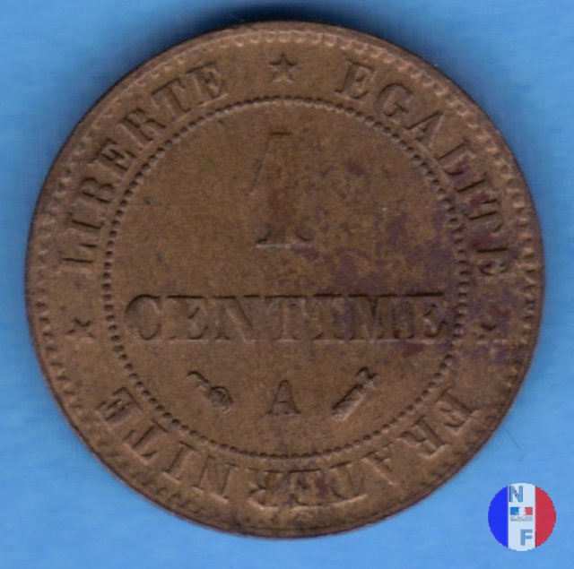 1 centesimo Cerere 1896 (Parigi)