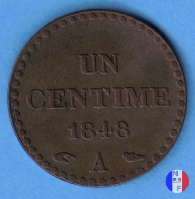 1 centesimo 1848 (Parigi)