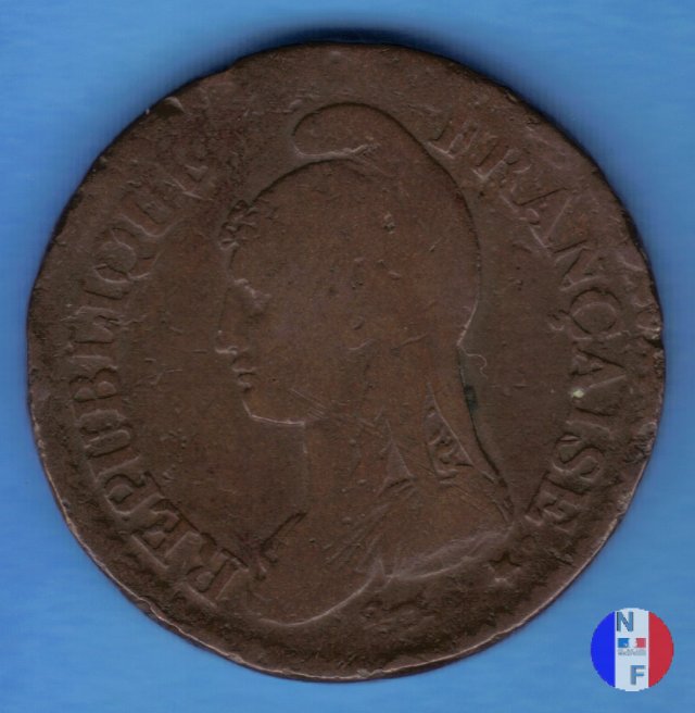 1 decimo Dupré 1796-1797 (Parigi)