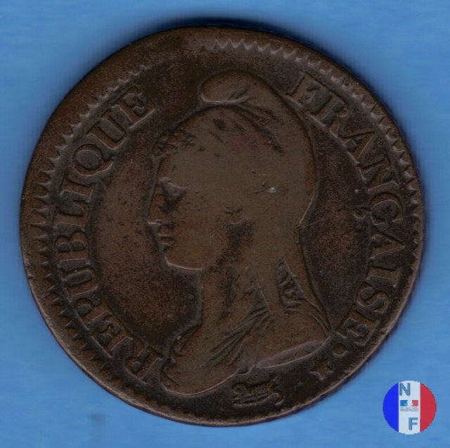 1 decimo Dupré 1796-1797 (Lione)