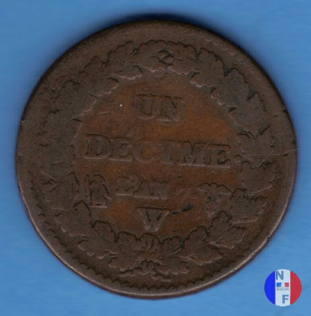 1 decimo Dupré 1798-1799 (Lilla)