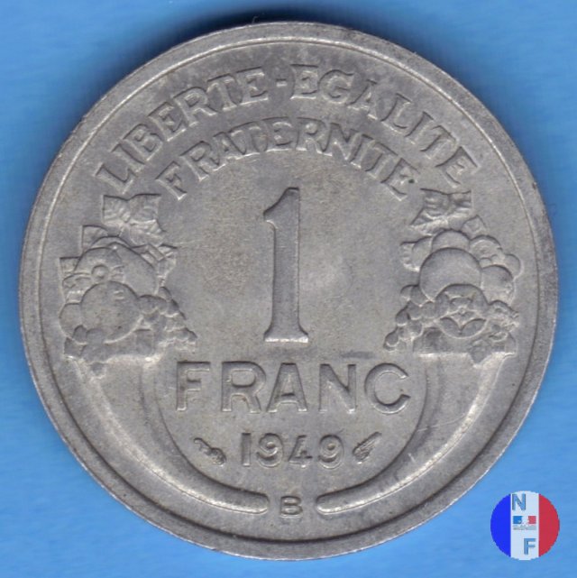 1 franco 1949 (Beaumont Le Roger)