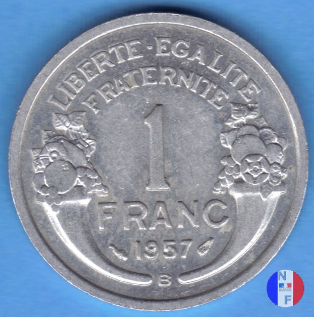 1 franco 1957 (Beaumont Le Roger)