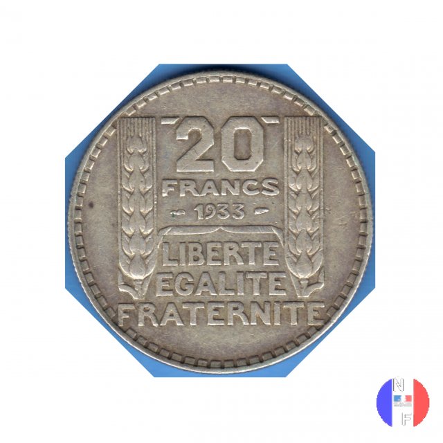 20 franchi Turin 1933 (Parigi)