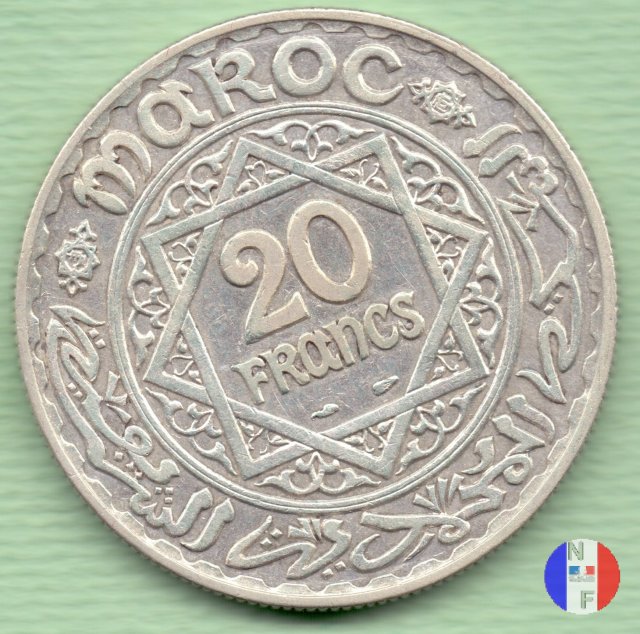 20 franchi - argento 1933 (Parigi)