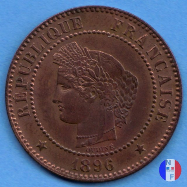 2 centesimi Cerere 1896 (Parigi)