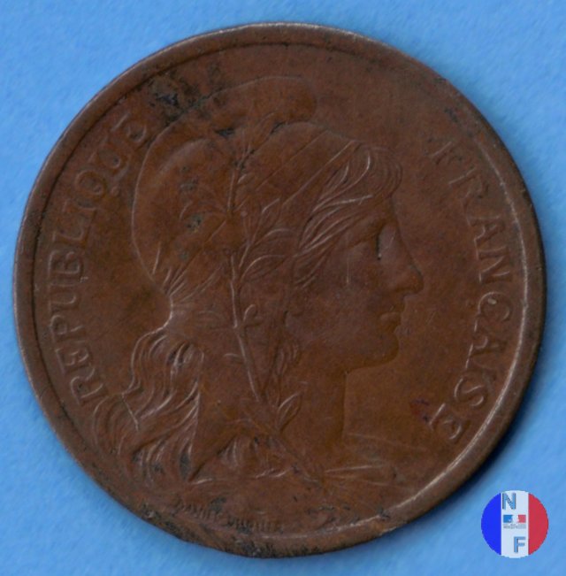 2 centesimi Dupuis 1914 (Parigi)