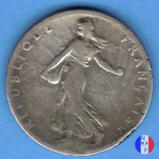 50 centesimi seminatrice 1898 (Parigi)