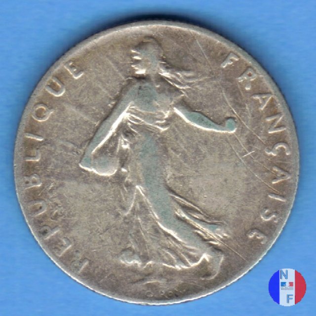 50 centesimi seminatrice 1910 (Parigi)