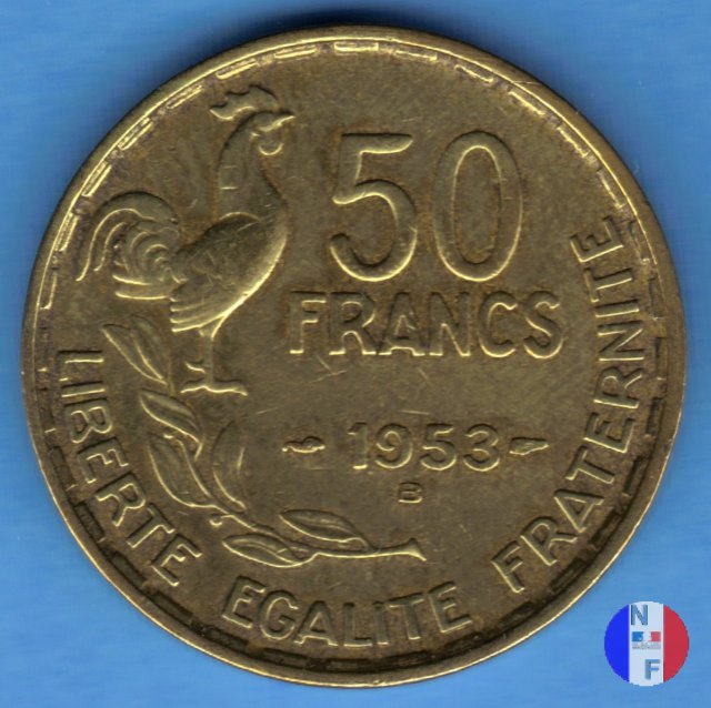 50 franchi 1953 (Beaumont Le Roger)