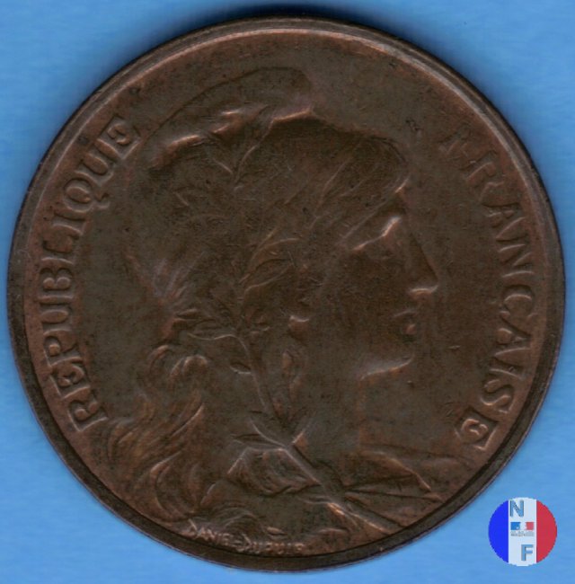 5 centesimi Dupuis 1912 (Parigi)