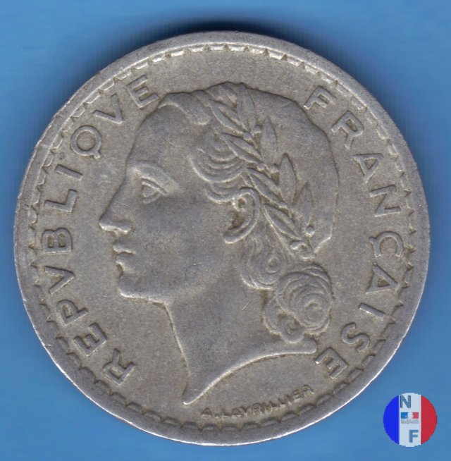 5 franchi 1948 (Parigi)