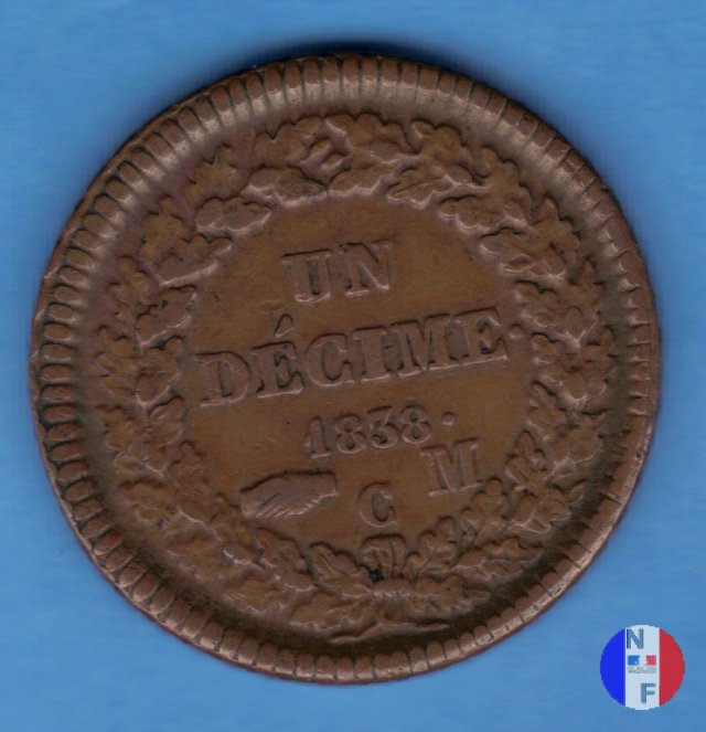 Decimo 1838 (Montecarlo)