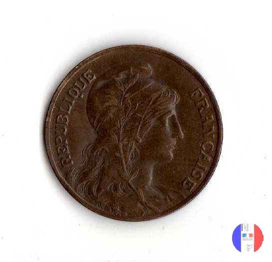 10 centesimi Dupuis 1907 (Parigi)