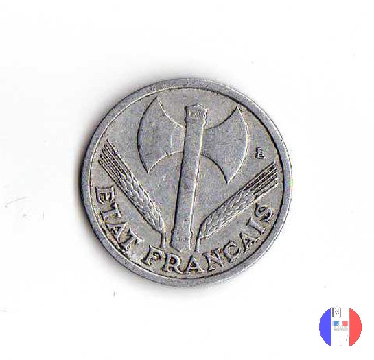 1 franco Bazor 1943 (Parigi)