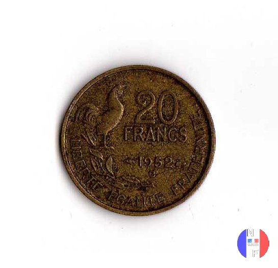 20 franchi 1952 (Beaumont Le Roger)