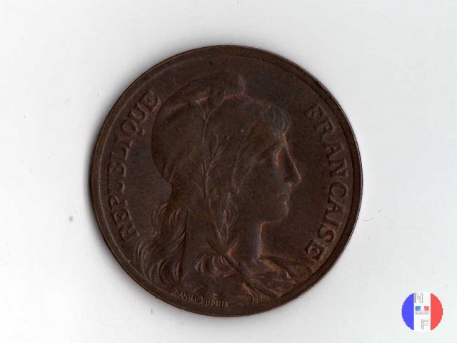 5 centesimi Dupuis 1898 (Parigi)