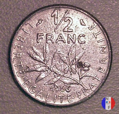 1/2 franco 1966 (Parigi)