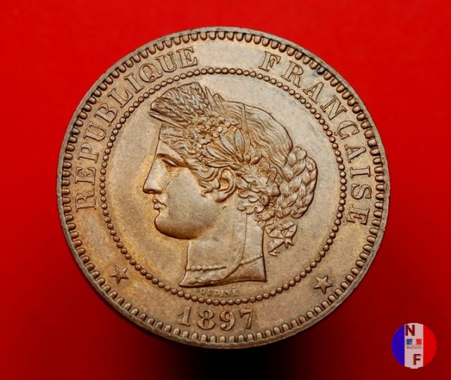 10 centesimi Cerere 1897 (Parigi)