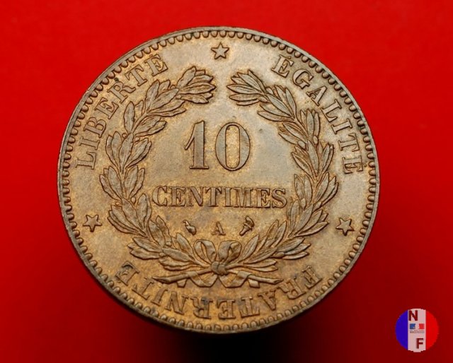 10 centesimi Cerere 1897 (Parigi)