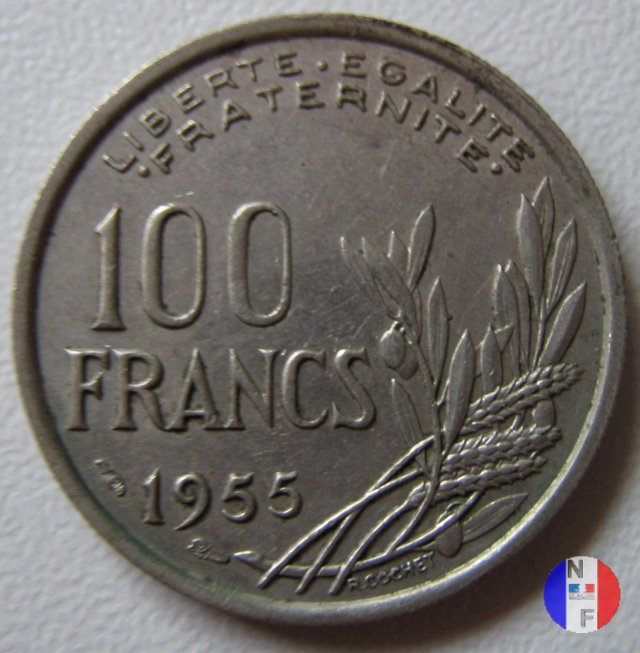 100 franchi 1955 (Parigi)