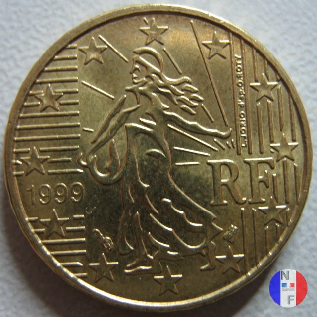 10 centesimi 1999 (Pessac)