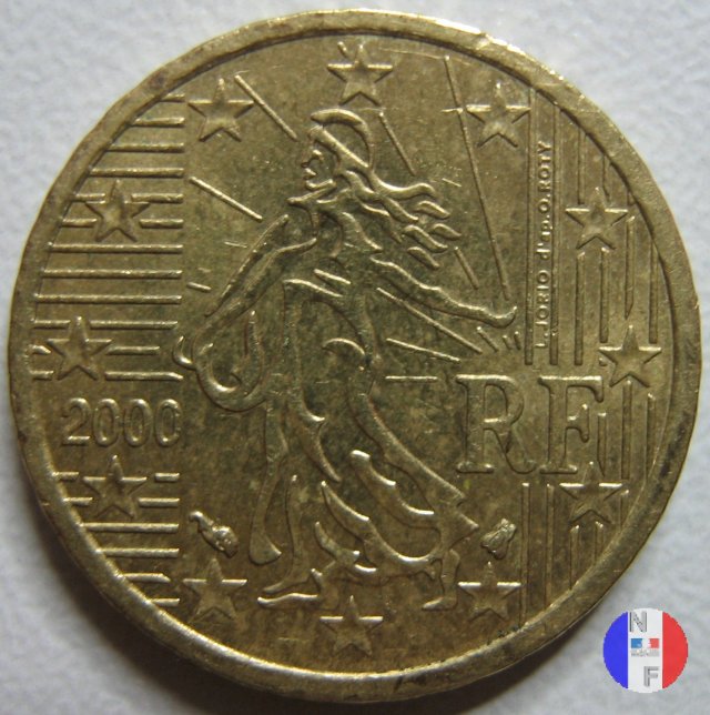 10 centesimi 2000 (Pessac)