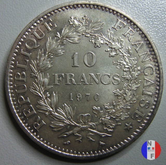 10 franchi Ercole 1970 (Parigi)