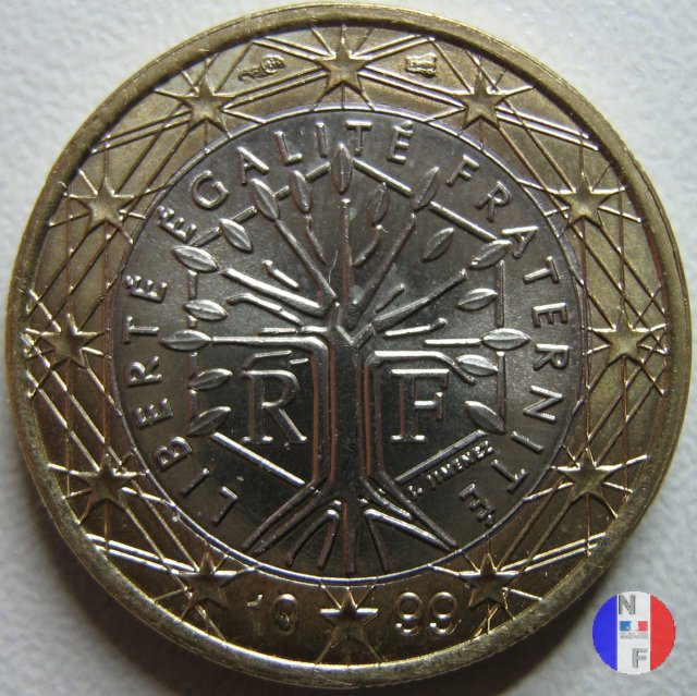 1 euro 1999 (Pessac)